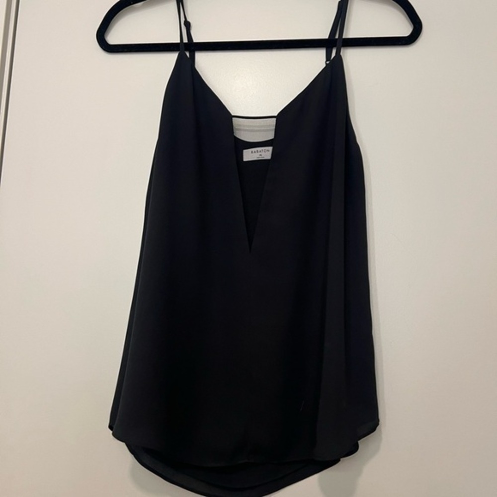 Babaton tank top with v mesh